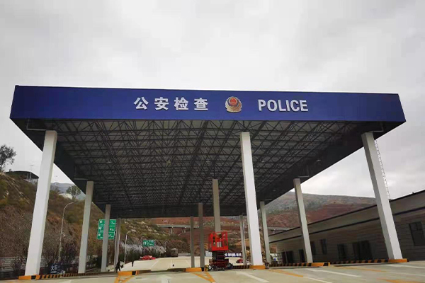 百色网架结构屋顶