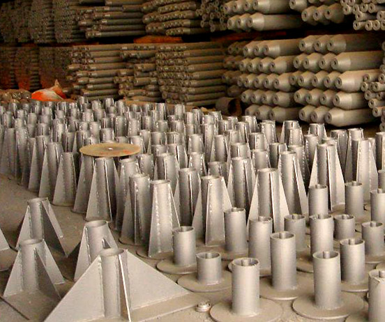 百色钢网架支托