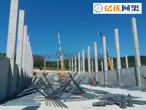 百色料棚网架设计