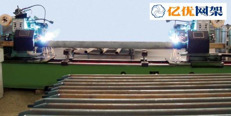 百色网架杆件焊接